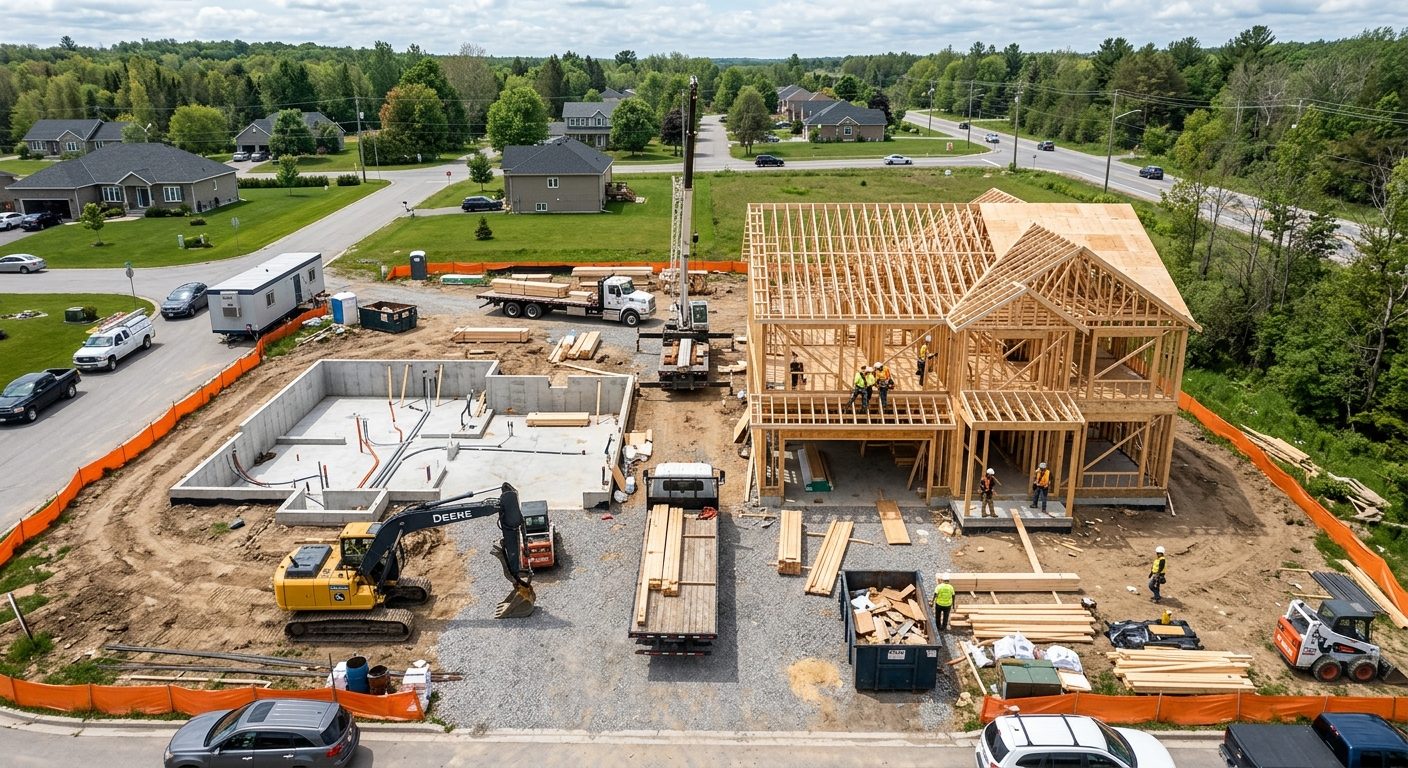 Sådan bygger du et hus fra grunden - komplet guide